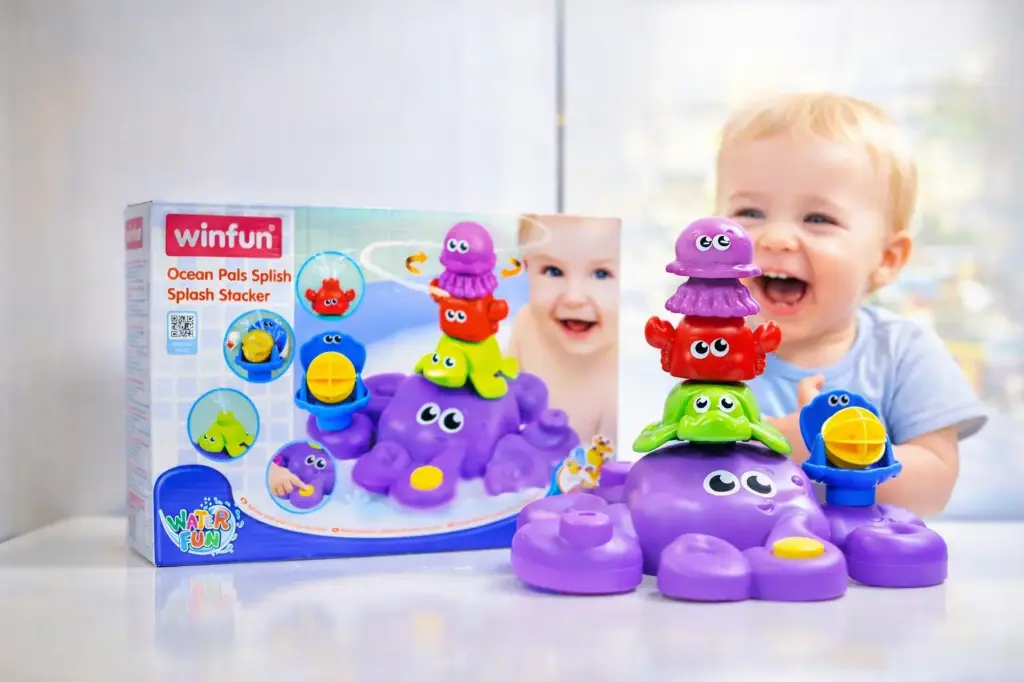 WINFUN Empileur Splish Splash des amis de l'Ocean