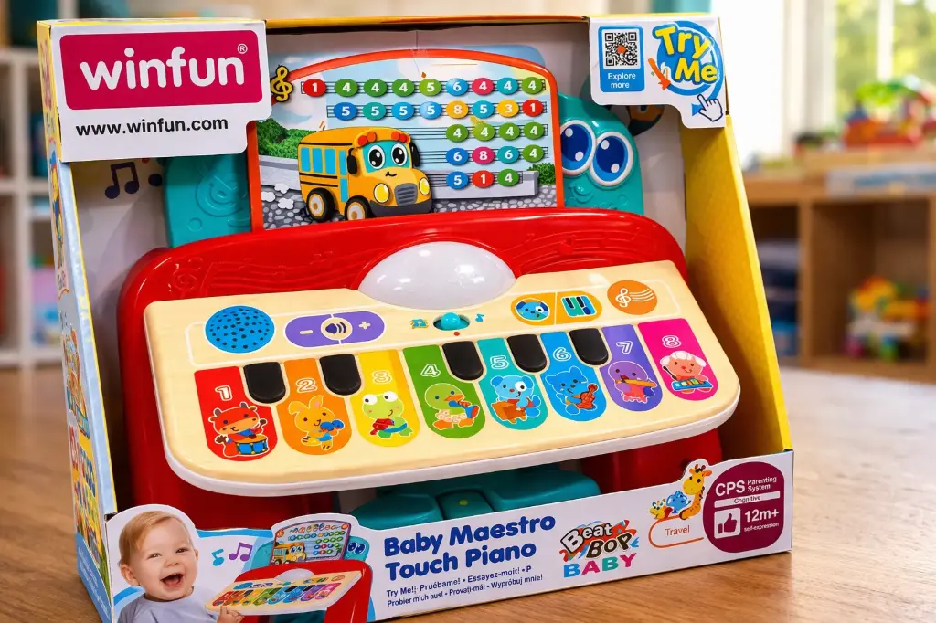 WINFUN Piano tactile bébé Maestro