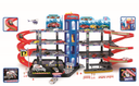 Parking garage 4 levels + 6 cars with light and sound