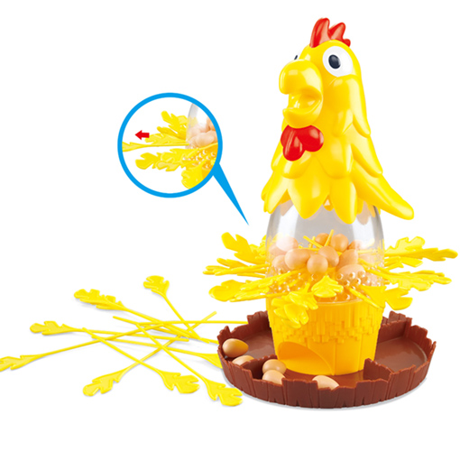 Action game "Chicken drop" watch out for eggs!