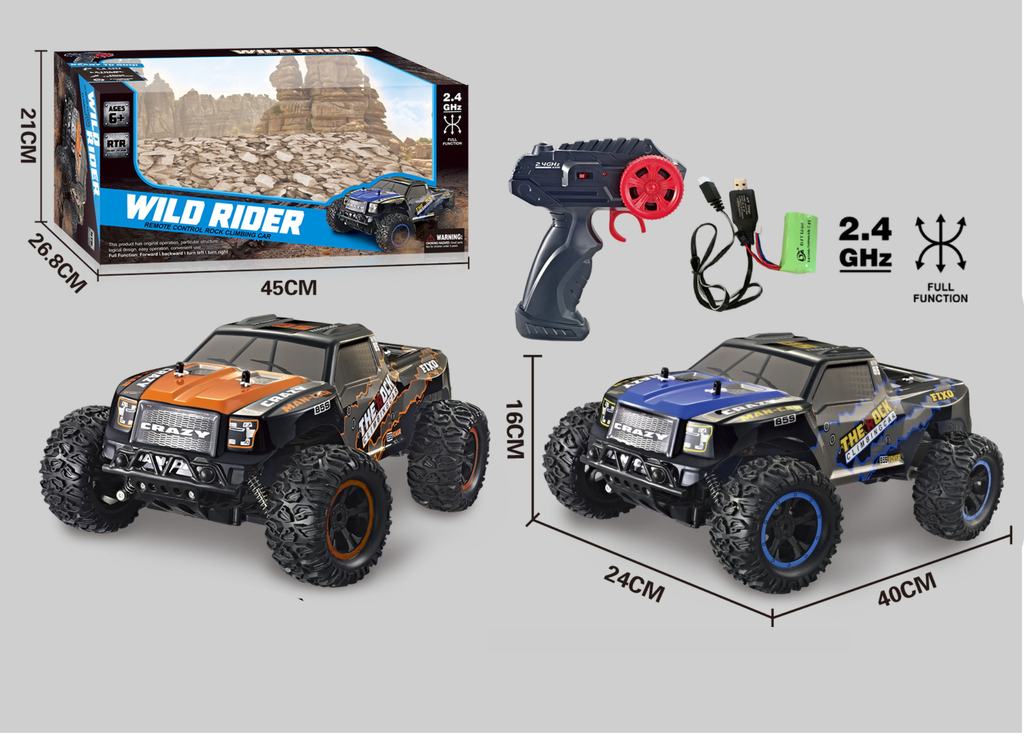 R/C remote-controlled beach buggy 1/10 12 km/h