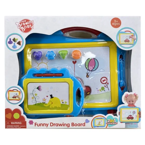 Magische bord kleur + tableau de voyage inclus