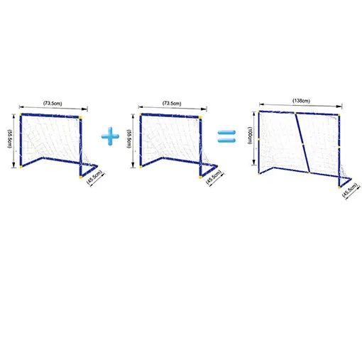 2-IN-1 FUSSBALLTOR