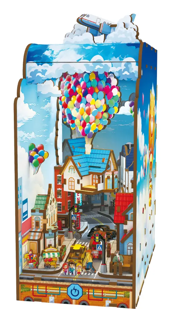 BOOKNOOK Fliegendes Haus