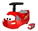 KIDDIELAND Cars McQueen Zoom Ride-On with Bonus Car