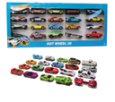 Metal decorated cars 20 pcs