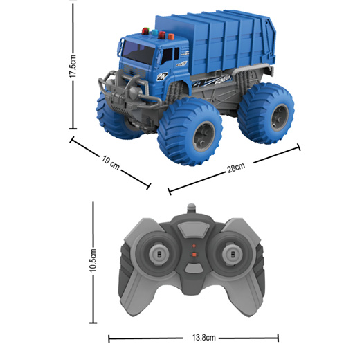 CRAZON R/C Ferngesteuerter LKW mit Licht und Sound 2.4GHz