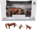 WILD ANIMALS Tiger and baby 3 pieces