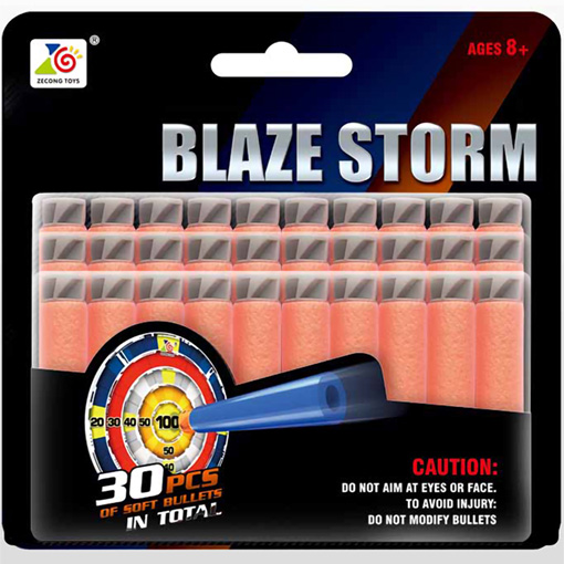 Soft darts 30 pieces for dart guns