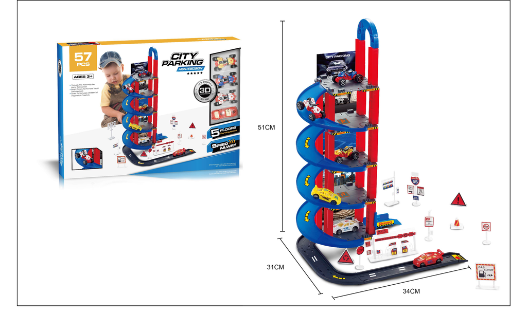 Garagenparkplatz 5 Etagen