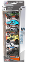 Playset 6Pcs metal cars decorated