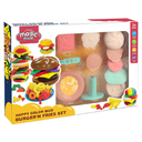 Modelleerpasta - Burger en frieten set