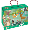 Bosdierenpuzzel 35 stuks