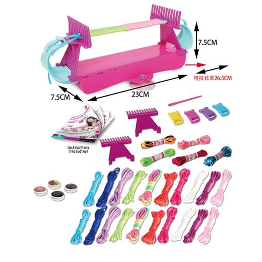 Creatieve DIY 2in1 geweven armband vlechtmachine