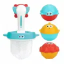 HUANGER Ensemble de jeu filet de requin, 4 pièces