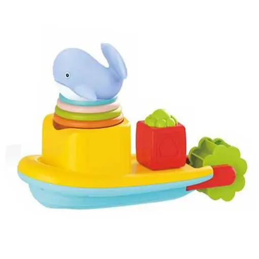 Stack cup boat toy