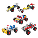 DIY die-cast building blocks, 3D racing model