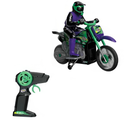 Obsolete CRAZON 2.4G 1 :18 4CHN MOTO VIOLETTE