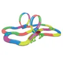 Racebaan met licht en looping