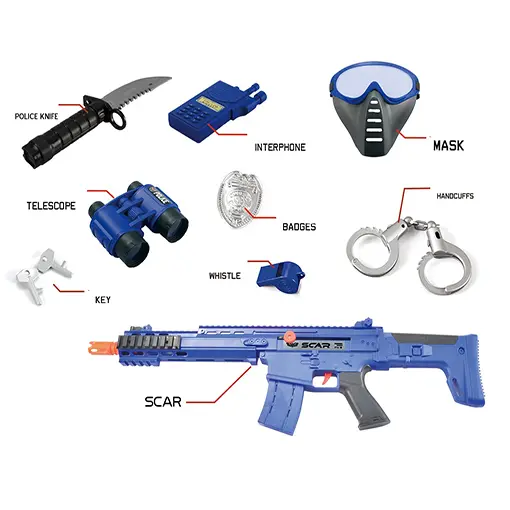 [P018B] POLICE SET