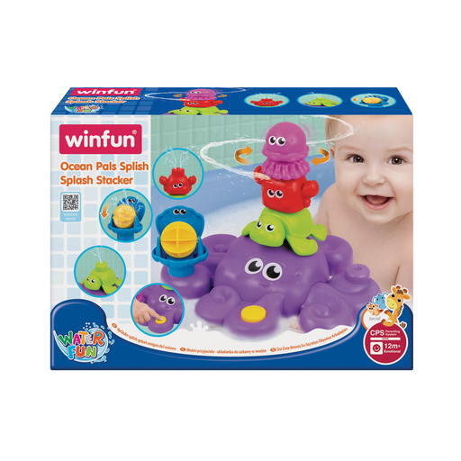 [007117-NI] WINFUN Ocean Pals Splish Splash Stacker