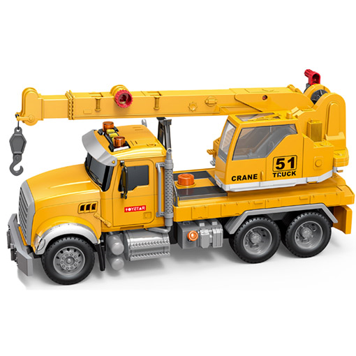 [666-51P] Camion-grue avec son et lumière