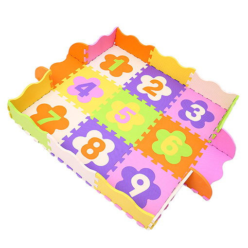 [SJL-H1464] Puzzle tapis chiffres EVA FOAM 16 pièces