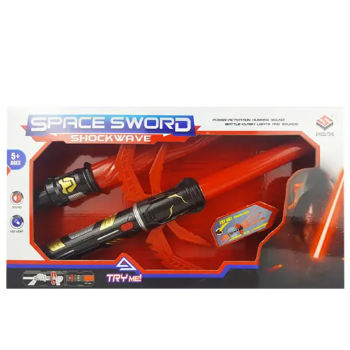 [8108-6] SPACE SWORD 2-in-1 ausziehbares Schwert
