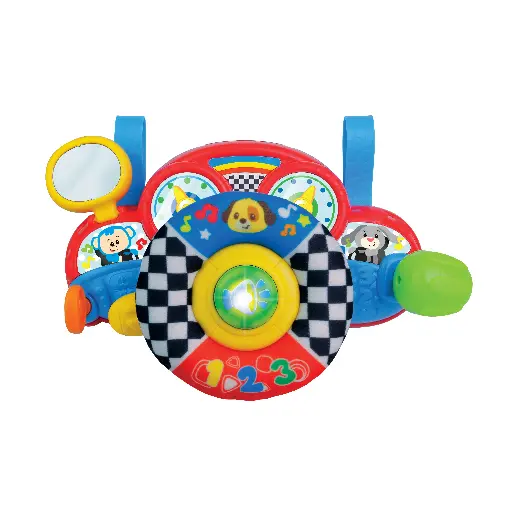 [000782-NL] WINFUN Babyleerstuur met realistische geluidseffecten en melodieën