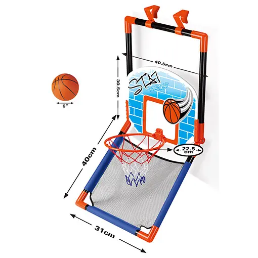 [39881A] 2 IN 1 HANDING DOOR BASKETBALL FRAME