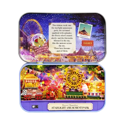 [BK47] BOOK NOOK Fairground box