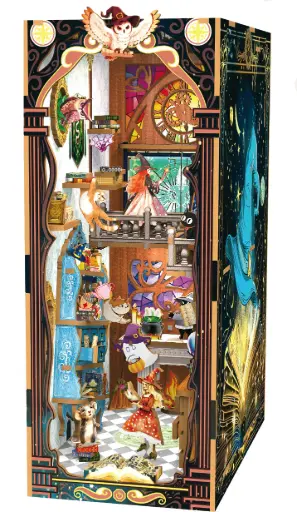 [68051/BK35] BOOK NOOK Cabinet mystique
