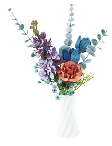 [1210/BK24] BOOKNOOK Kleiner Blumenstrauß