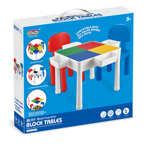 [1008A] Activity table with 2 chairs