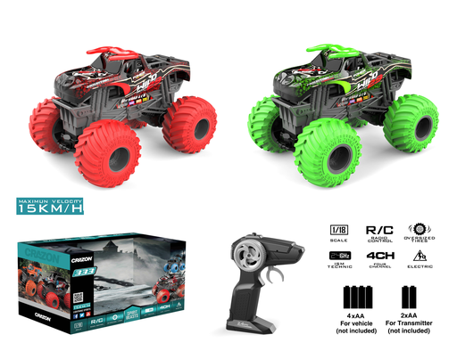 [333-19182A] CRAZON VOITURE R/C 2.4G GROSSES ROUES "SPIRIT BEAST