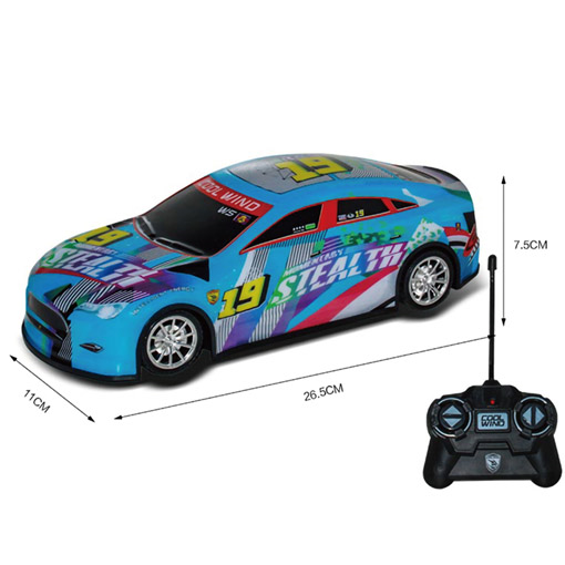 [698-19/25] Voiture télécommandée R/C COOL WIND 1/18 27mhz