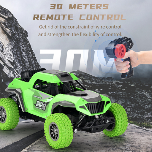 [9040-1E] Buggy de plage télécommandé R/C 1/18 STORM 12km/h, 2.4ghz