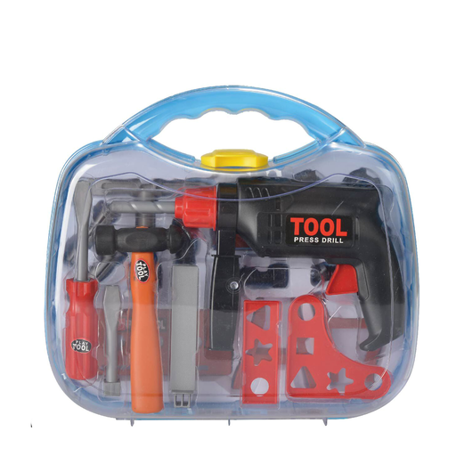 [KY1068-25] Boîte à outils avec perceuse et accessoires