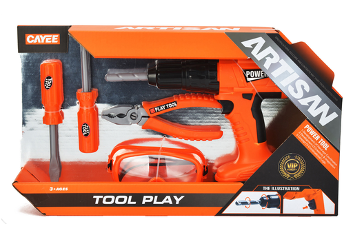 [KY1068-A105] Tool kit with drill and accessories