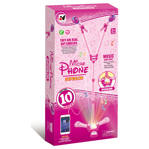 [YH087-S] Machine karaoké pour enfants avec 2 microphones
