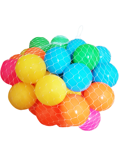 [JC70-50] Balls 7cm, 50 pieces per bag, 5 colours