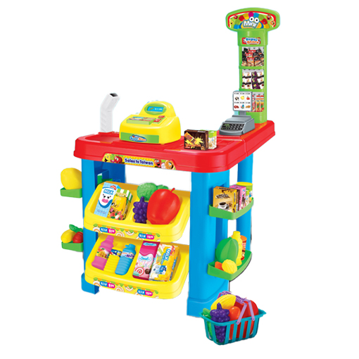 [922-02] Supermaché avec caisse et accessoires