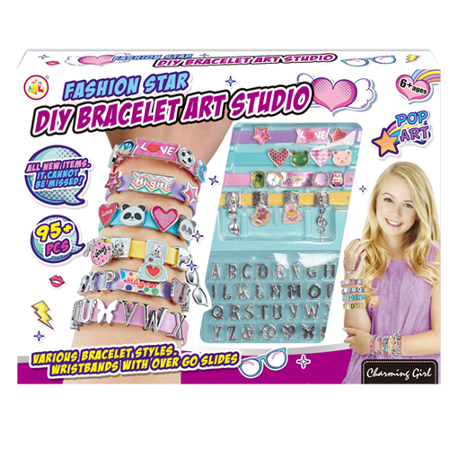 [868-79] Creatieve set: armbandenstudio + charms