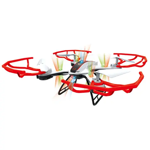 [DH861-X11W] R/C Drône 2,4 GHz 4 Propeller, Lichter (mit 300000 Pixel Wi-Fi-Kamera)