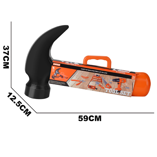 [KY1068-41] Marteau trousse à outils 60 cm  avec foreuse et accessoires-24PCS