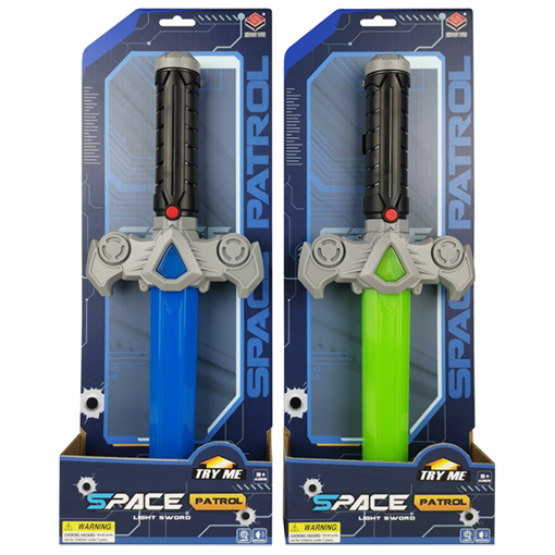Space sword light and sound