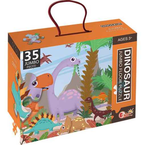 [88126 obsolete] obsolete Puzzle dinosaure 35pcs géantes