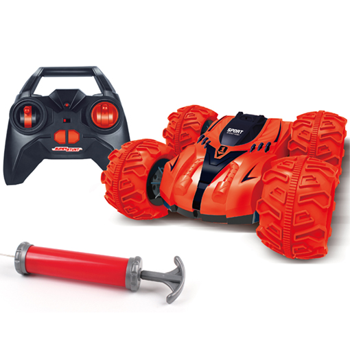 [989-01/02] R/C Amphicar roues gonflables+  bat incluses