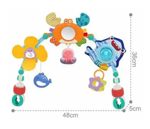 [HE0315] OCEAN PLAY BOOG VOOR BED