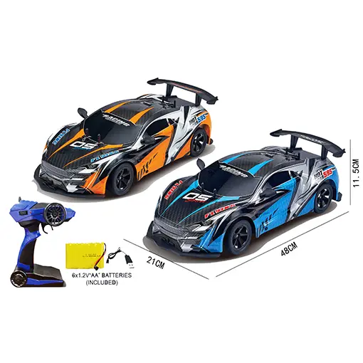 [RQ2040] 2.4G VIERWIELAANDRIJVING SPRAY STUNTAUTO